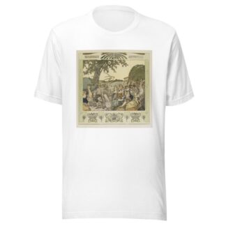 Oesterreichische Monatsbilder Pl.15 by Heinrich Lefler T-Shirt
