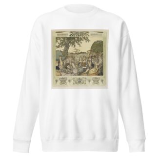 Oesterreichische Monatsbilder Pl.15 by Heinrich Lefler Sweatshirt