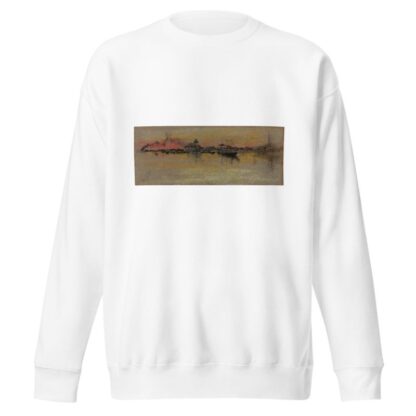 Venice; Sunrise on the Rialto by James Abbott McNeill Whistler Sweatshirt