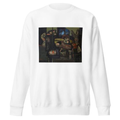 Old man looking into a room by Jankel Adler Sweatshirt