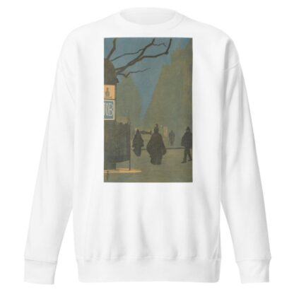 Boulevard Malesherbes, le soir by Amédée Joyau Sweatshirt