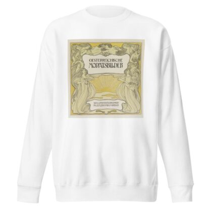 Oesterreichische Monatsbilder Pl.01 by Heinrich Lefler Sweatshirt
