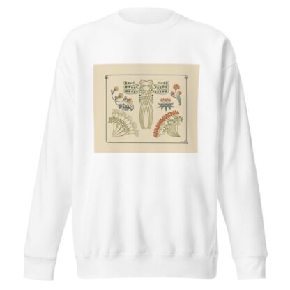 Abstract design based on tiny flowers. by Maurice Pillard Verneuil Sweatshirt
