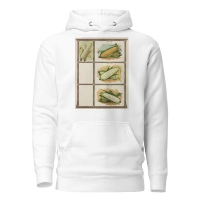Pop Corn, Sweet Corn by Genesee Valley Lithograph Co. Hoodie