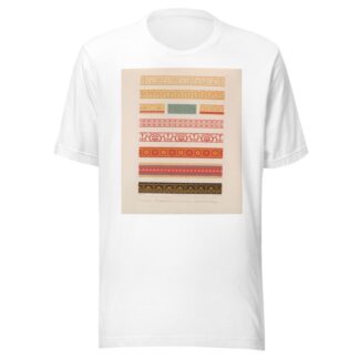 Ornamente aller klassischen Kunst-Epochen nach den Originalien in ihren eigenthümlichen Farben Pl.072 by Wilhelm Zahn T-Shirt