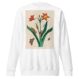 Lis Rouge by Maria Sibylla Merian Sweatshirt
