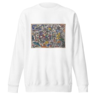 New York City; Bird’s Eye View by Joaquín Torres-García Sweatshirt