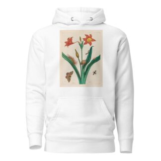 Lis Rouge by Maria Sibylla Merian Hoodie