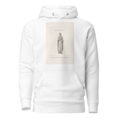 Statue du roi Childebert Ier. by Nicolas Xavier Willemin Hoodie
