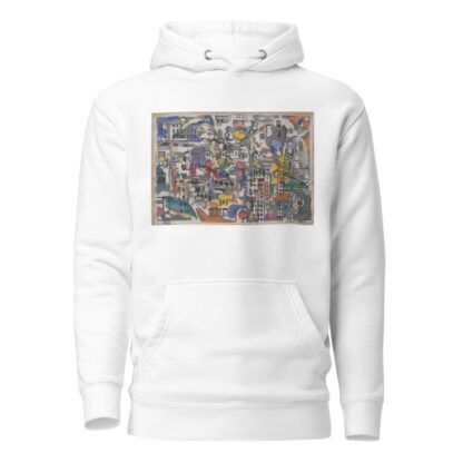New York City; Bird’s Eye View by Joaquín Torres-García Hoodie