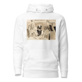 Unterhaltung by Ernst Ludwig Kirchner Hoodie