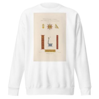 Instrumens de musique et ornemens. by Nicolas Xavier Willemin Sweatshirt