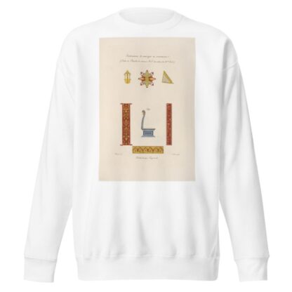 Instrumens de musique et ornemens. by Nicolas Xavier Willemin Sweatshirt