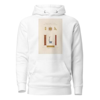 Instrumens de musique et ornemens. by Nicolas Xavier Willemin Hoodie