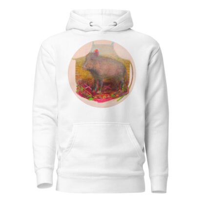 Roosa kõrvaga märklaud by Tiit Pääsuke Hoodie