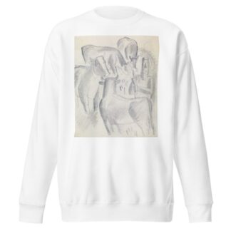 Vier koeien en een boer by Leo Gestel Sweatshirt