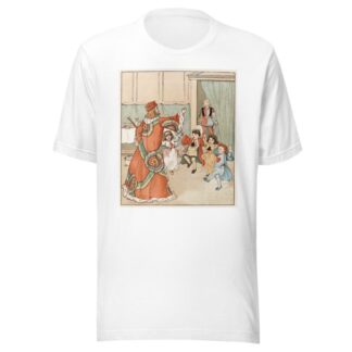 The Queen of Hearts Pl 6 by Randolph Caldecott T-Shirt