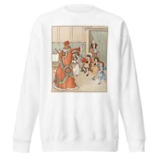 The Queen of Hearts Pl 6 by Randolph Caldecott Sweatshirt