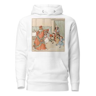 The Queen of Hearts Pl 6 by Randolph Caldecott Hoodie
