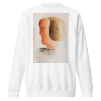 Kopf nach links by Oskar Schlemmer Sweatshirt