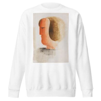 Kopf nach links by Oskar Schlemmer Sweatshirt
