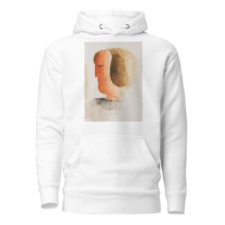 Kopf nach links by Oskar Schlemmer Hoodie