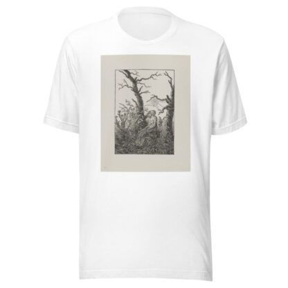 Woman with a Spiderweb by Caspar David Friedrich T-Shirt