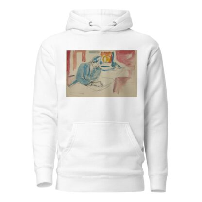 Untitled 27 by Edvard Munch Hoodie