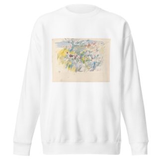 Over the Bank, Exmoor by Robert Polhill Bevan Sweatshirt
