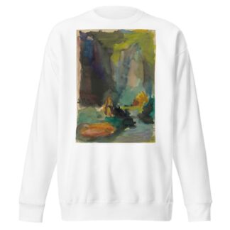 By the River by Ján Novák Sweatshirt