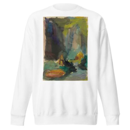 By the River by Ján Novák Sweatshirt
