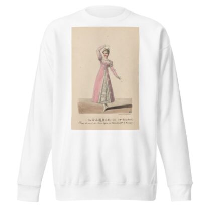 Une dame de Ferrare by Auguste Garneray Sweatshirt