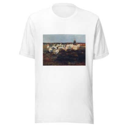 Gänseherde auf der Weide by Demeter Koko T-Shirt