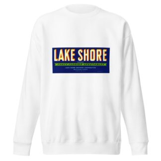 Lake Shore Brand Vegetable Label by Anonymous Sweatshirt