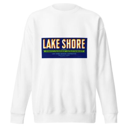 Lake Shore Brand Vegetable Label by Anonymous Sweatshirt