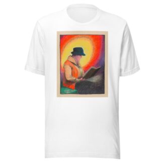 Dame im Kafé by Karl Wiener T-Shirt