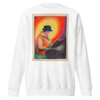 Dame im Kafé by Karl Wiener Sweatshirt