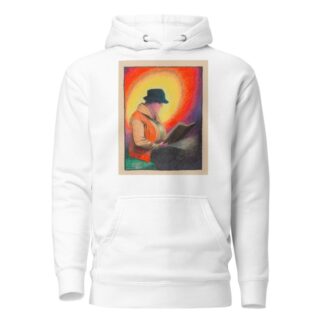Dame im Kafé by Karl Wiener Hoodie