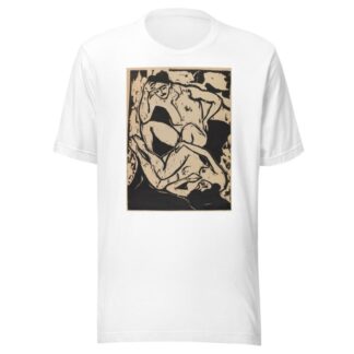 Nacktes Paar auf einem Kanapee by Ernst Ludwig Kirchner T-Shirt