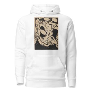 Nacktes Paar auf einem Kanapee by Ernst Ludwig Kirchner Hoodie
