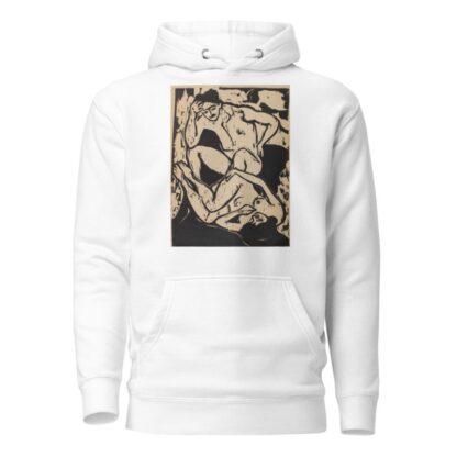 Nacktes Paar auf einem Kanapee by Ernst Ludwig Kirchner Hoodie