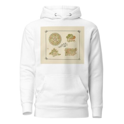 Abstract design based on leaves and organic shapes by George Auriol Hoodie