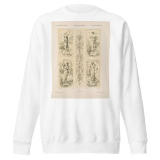 Allegorien und Embleme Vol. I Pl.015 by Albert Ilg Sweatshirt