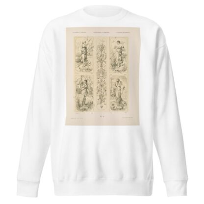 Allegorien und Embleme Vol. I Pl.015 by Albert Ilg Sweatshirt