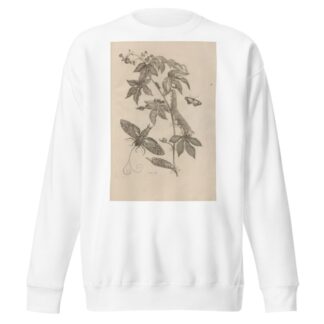Dissertatio de generatione et metamorphosibus insectorum surinamensium Pl.38 by Maria Sibylla Merian Sweatshirt