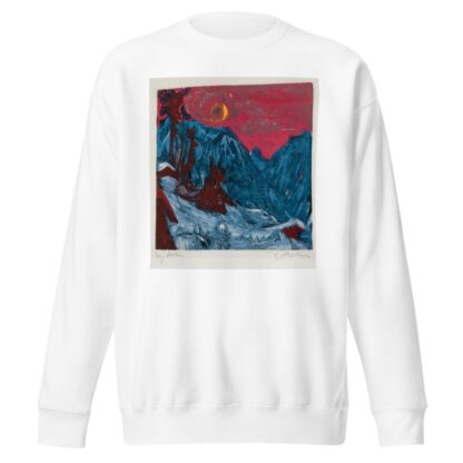 Winter Landscape in Moonlight by Ernst Ludwig Kirchner Sweatshirt