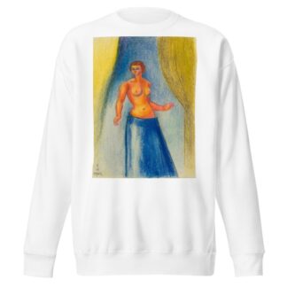 Weiblicher Halbakt by Karl Wiener Sweatshirt