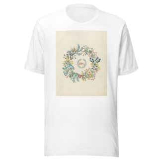 Album of cut-paper flowers Pl.02 by Ellen W. T-Shirt