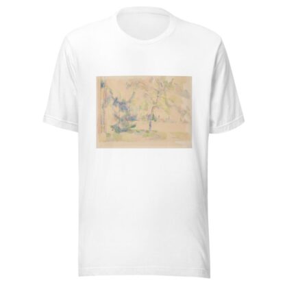 Lake at the Edge of a Forest by Paul Cézanne T-Shirt