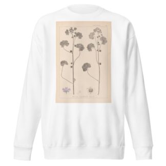 Herbier de la flore française Pl.0041 by Louis Antoine Cusin Sweatshirt